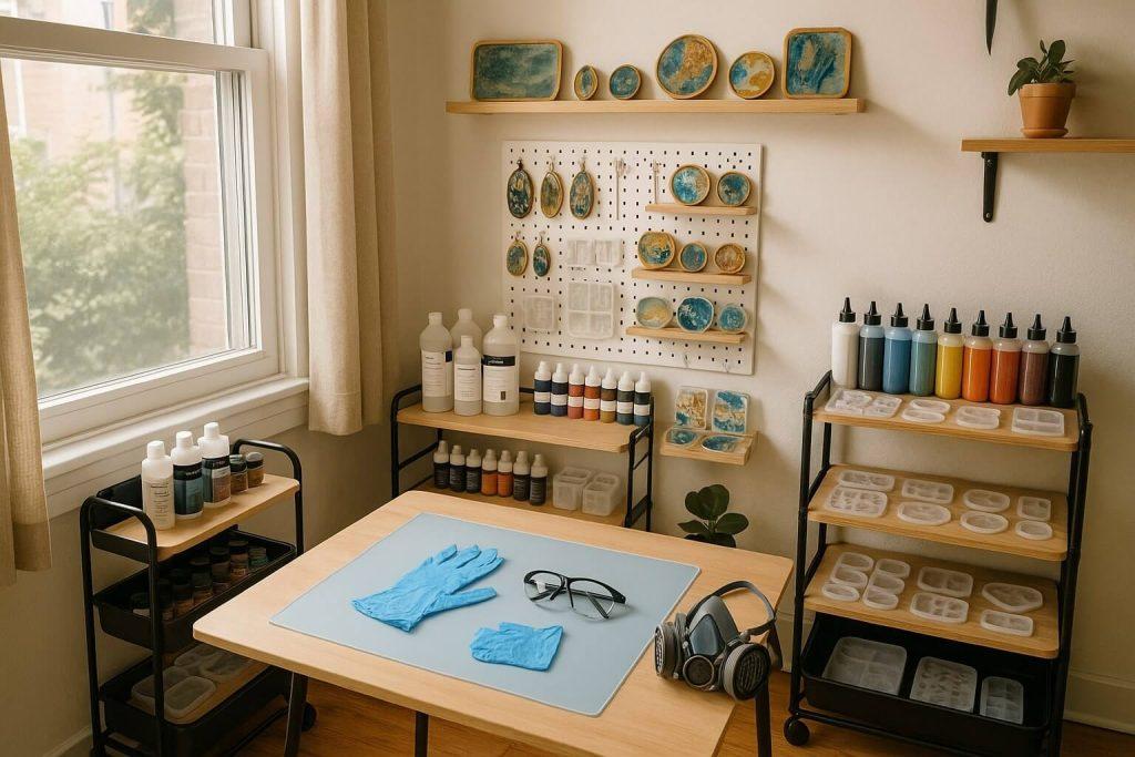 Inside the EpoxyArt studio