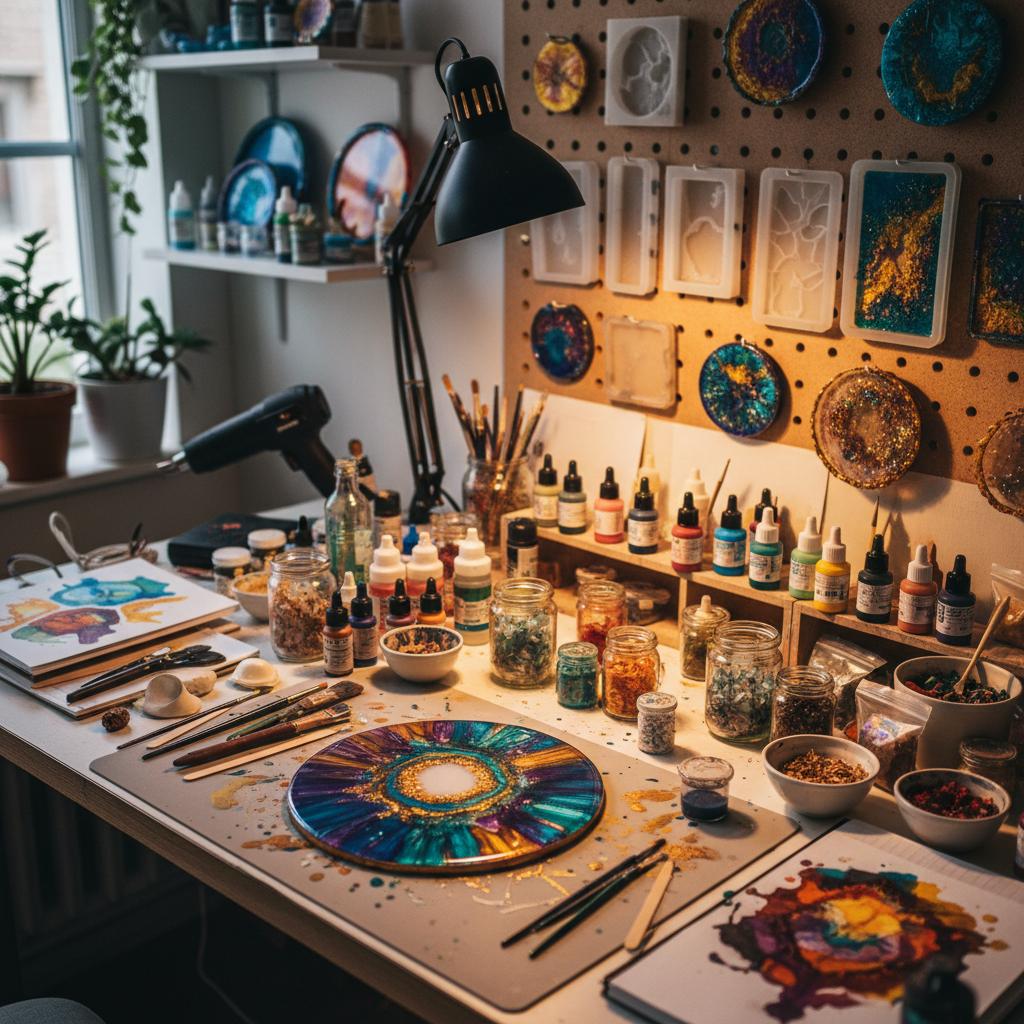 Inside the EpoxyArt studio