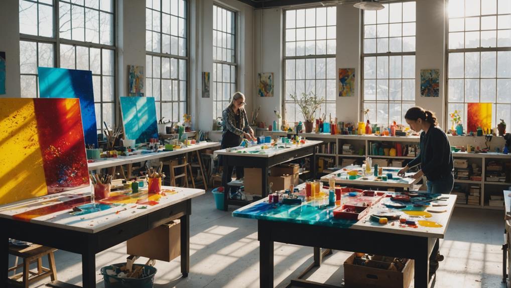 Inside the EpoxyArt studio