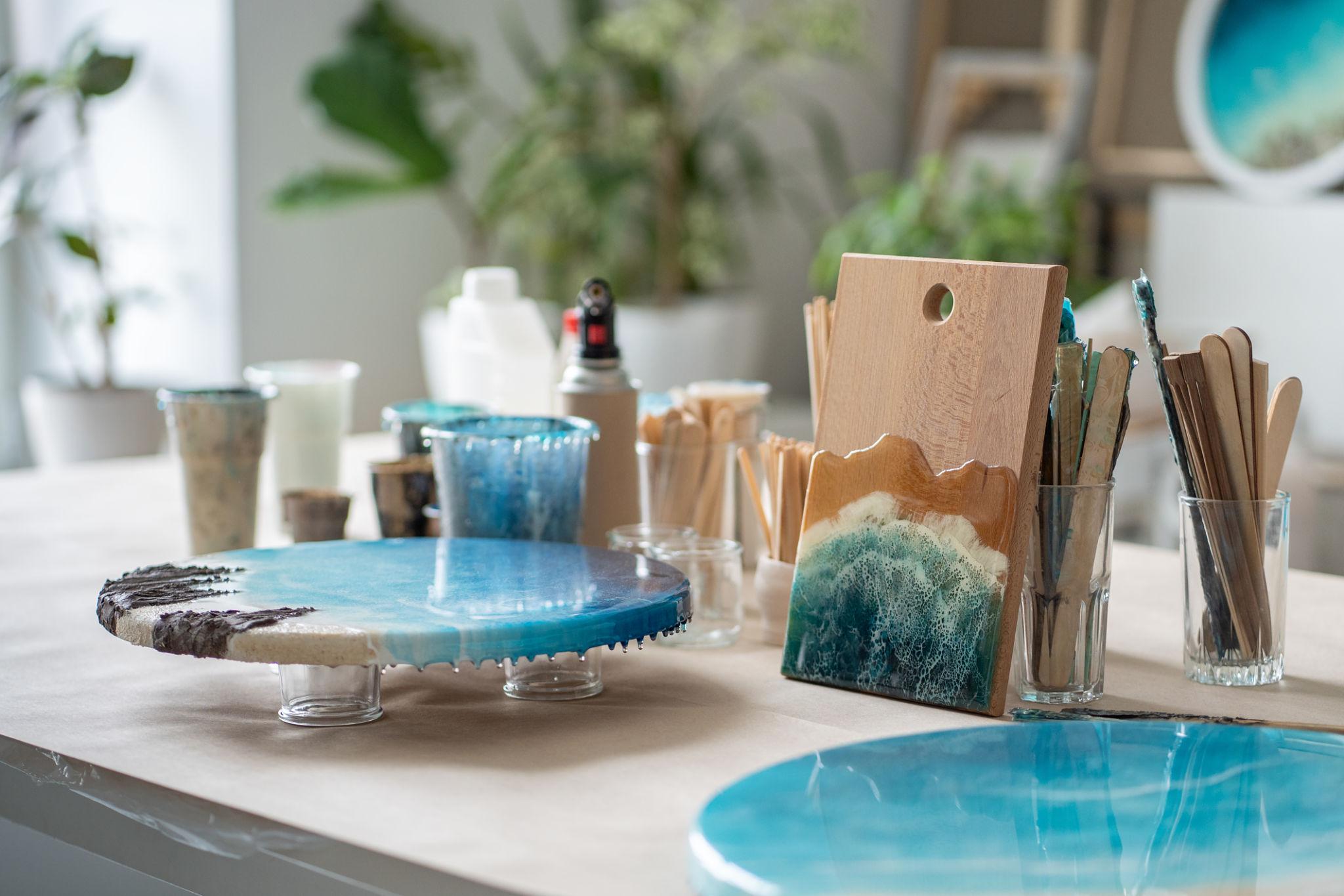 EpoxyArt ստուդիայի ներսում
